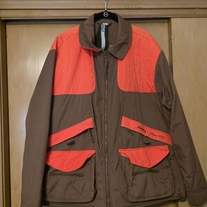 Beretta Men's Hunting Shooting Game Jacket Khaki & Safety Orange Size XL NICE